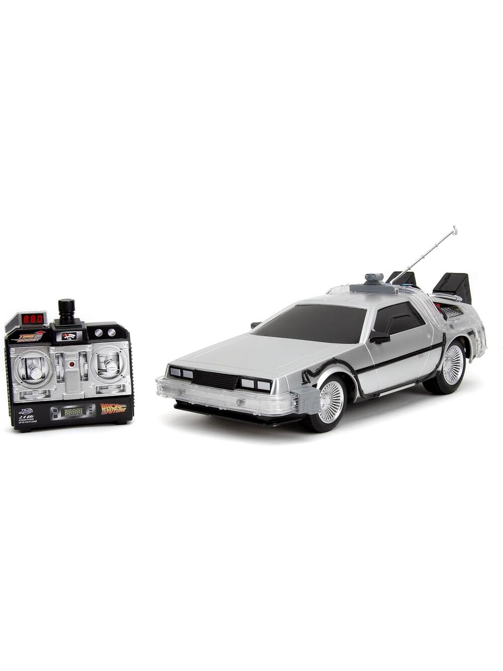 Jada Back to the Future 1:16 Time Machine RC Radio Control Car NWT